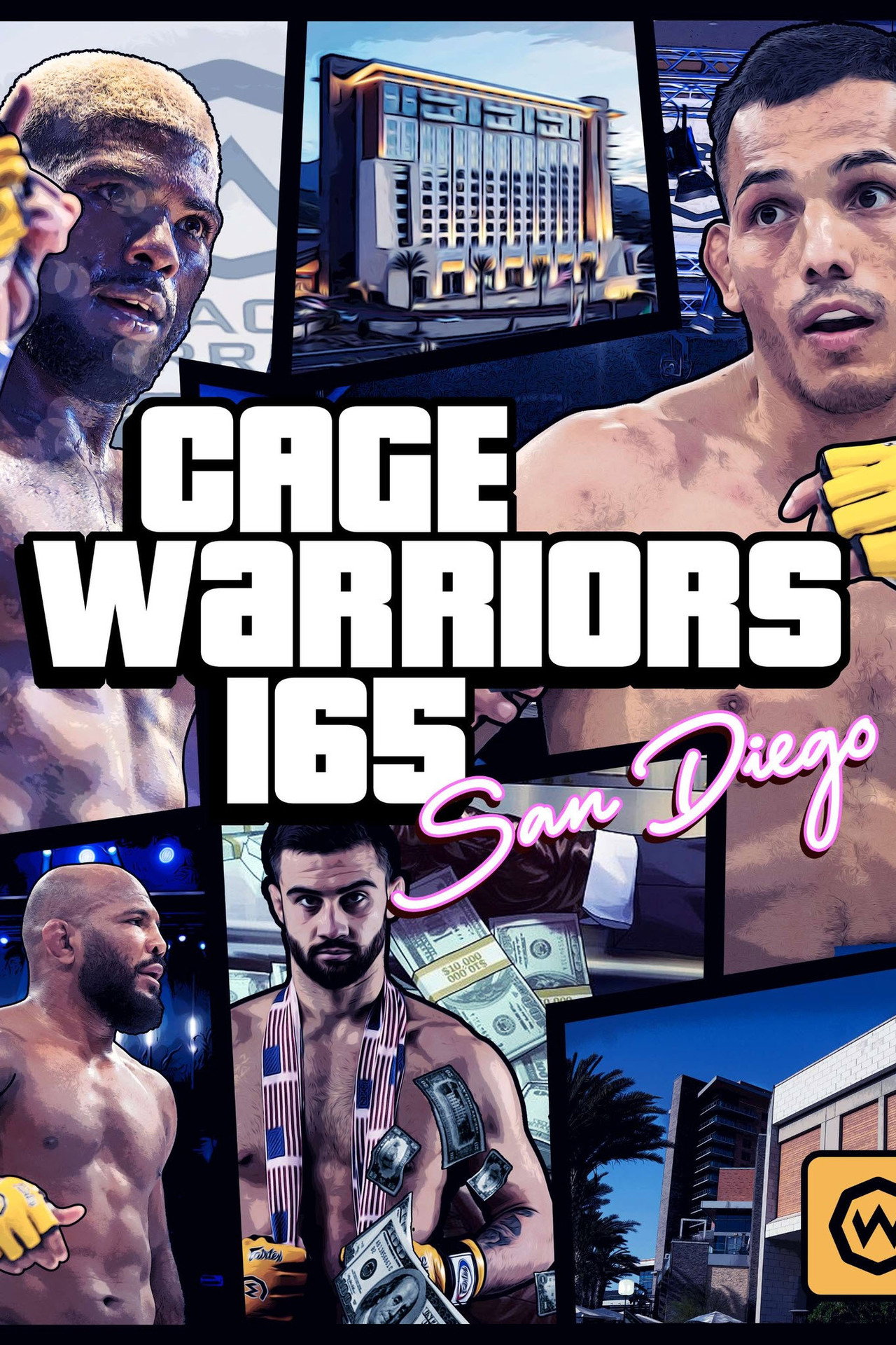 Cage Warriors 165: San Diego filmaffisch