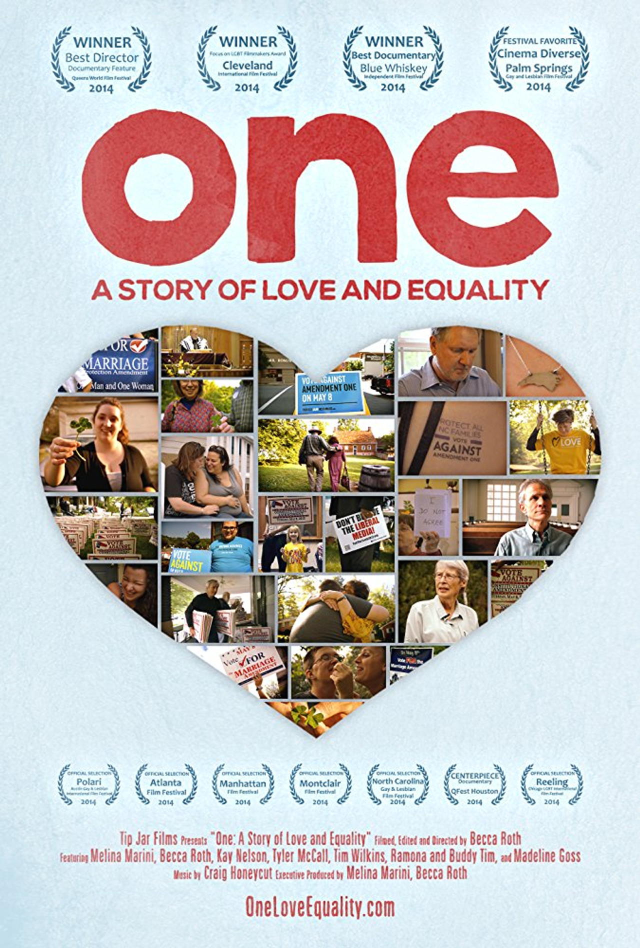 One: A Story of Love and Equality filmaffisch