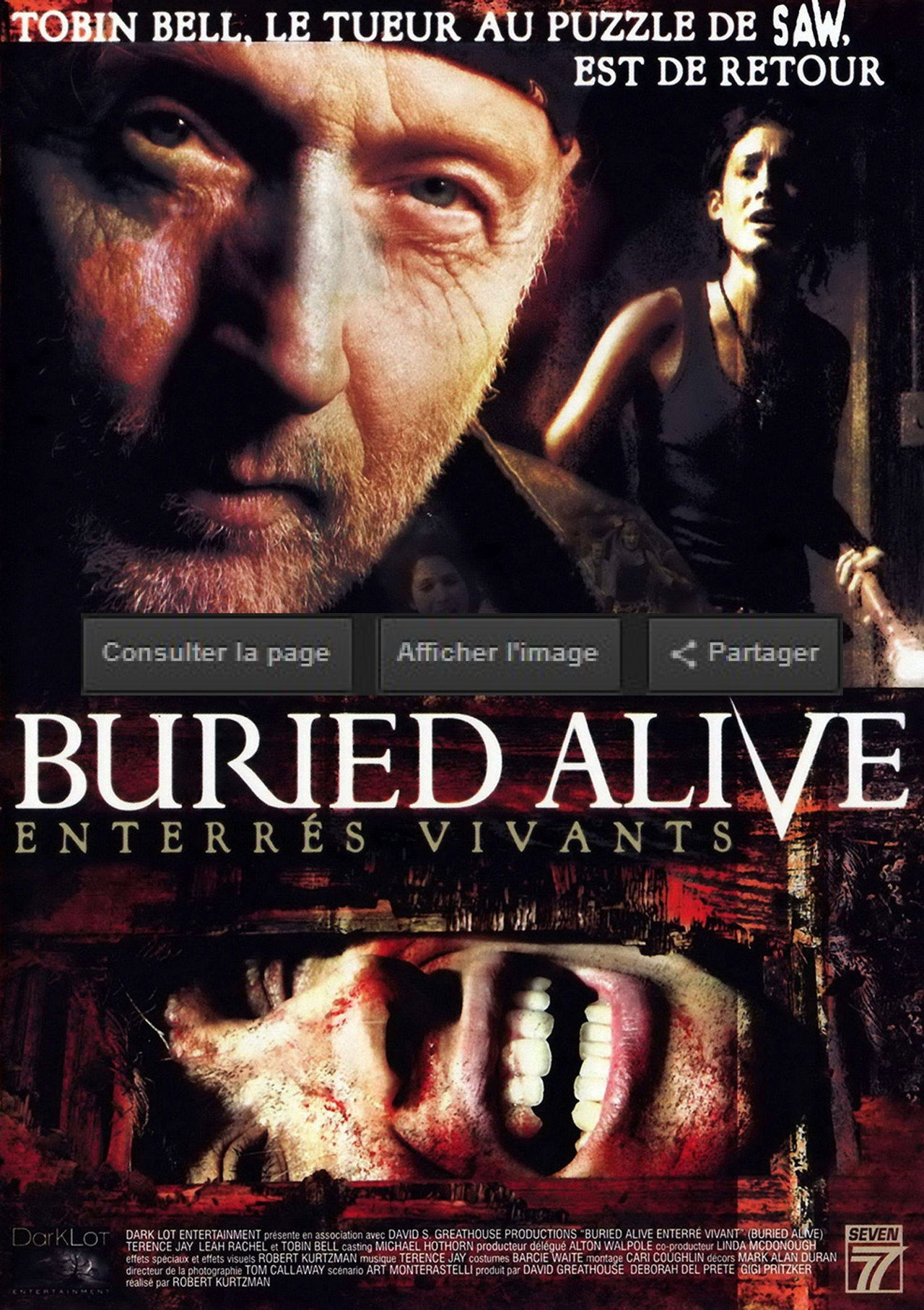 Buried Alive - Enterrés vivants
