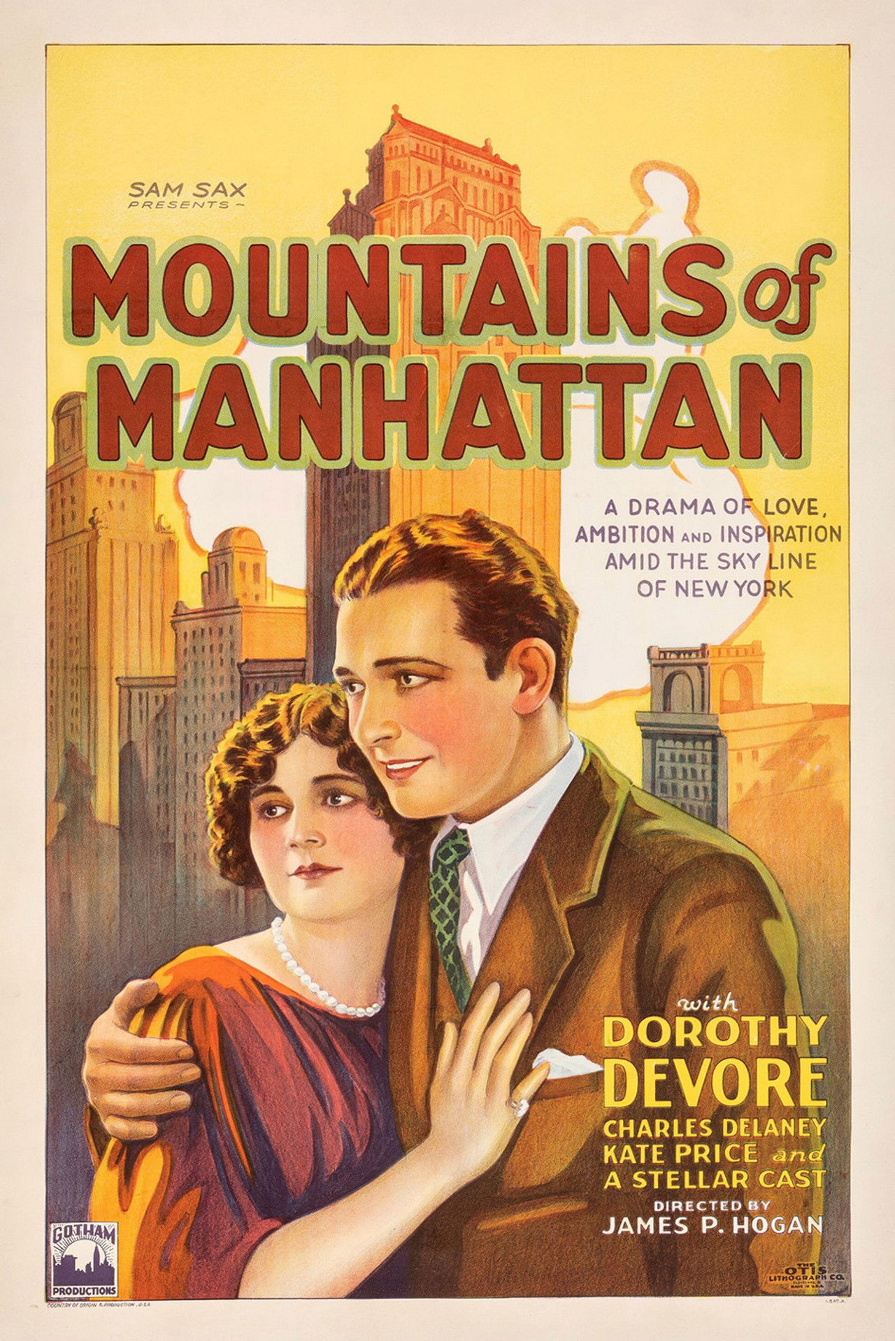 Mountains of Manhattan Backdrop