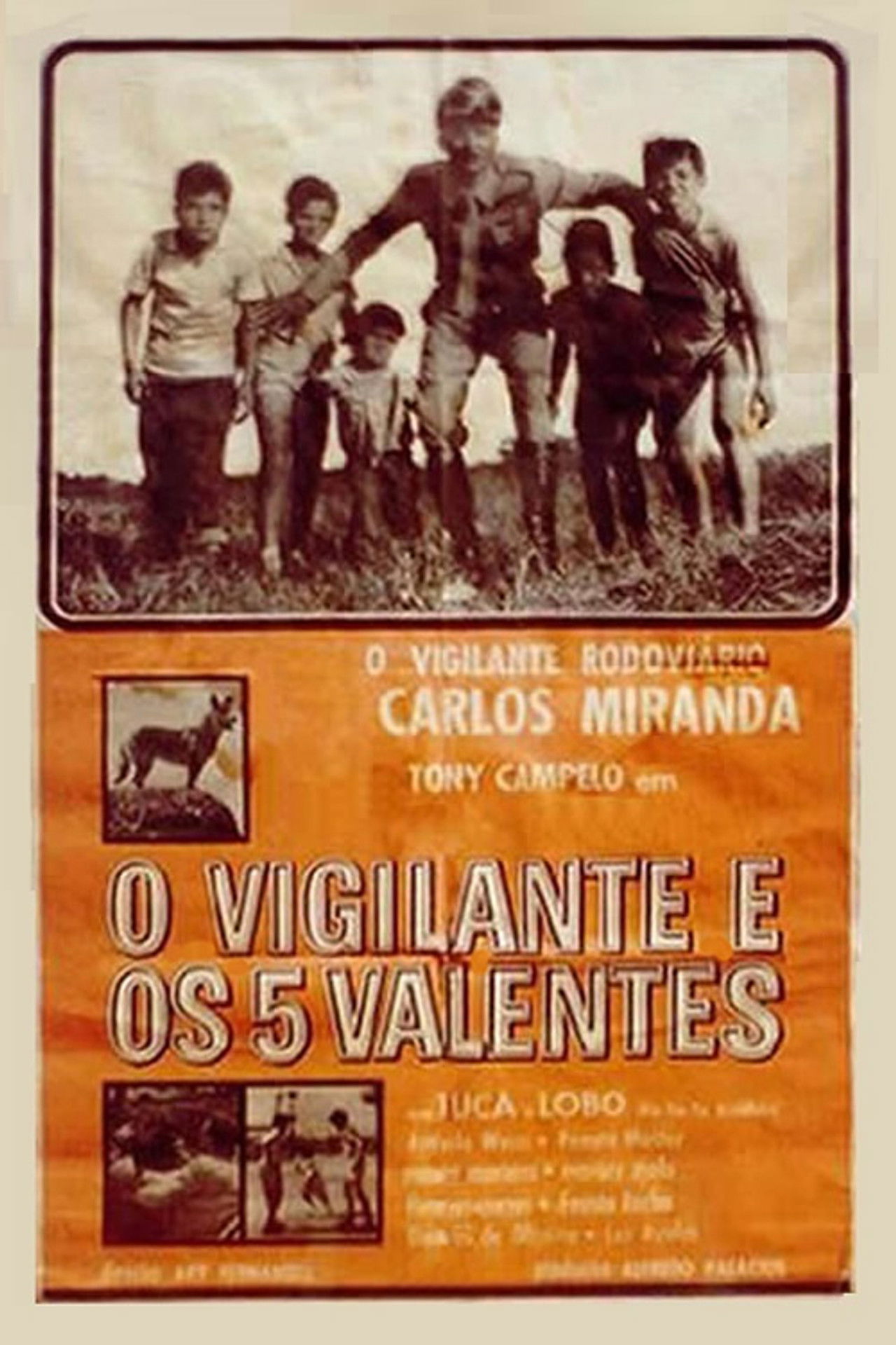 O Vigilante e os Cinco Valentes Backdrop