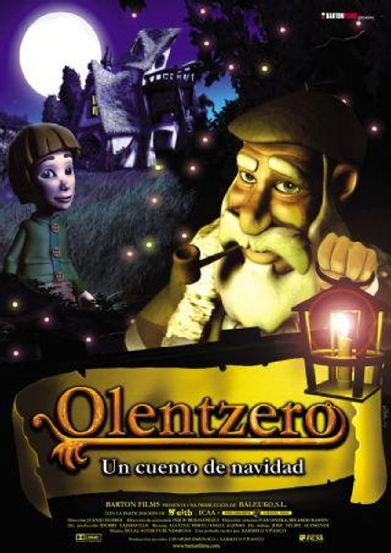 Olentzero, gabonetako ipuina filmaffisch
