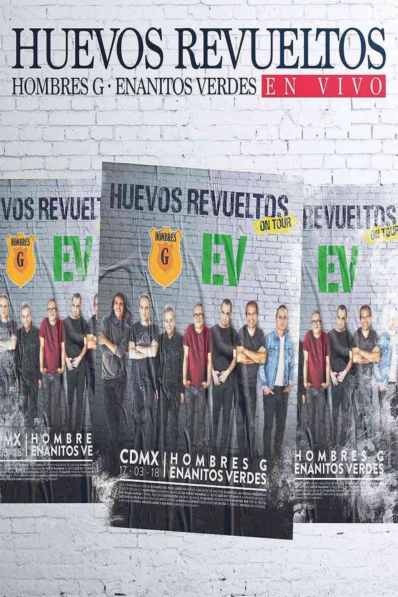 Hombres G y Enanitos Verdes - Huevos Revueltos - En Vivo filmaffisch