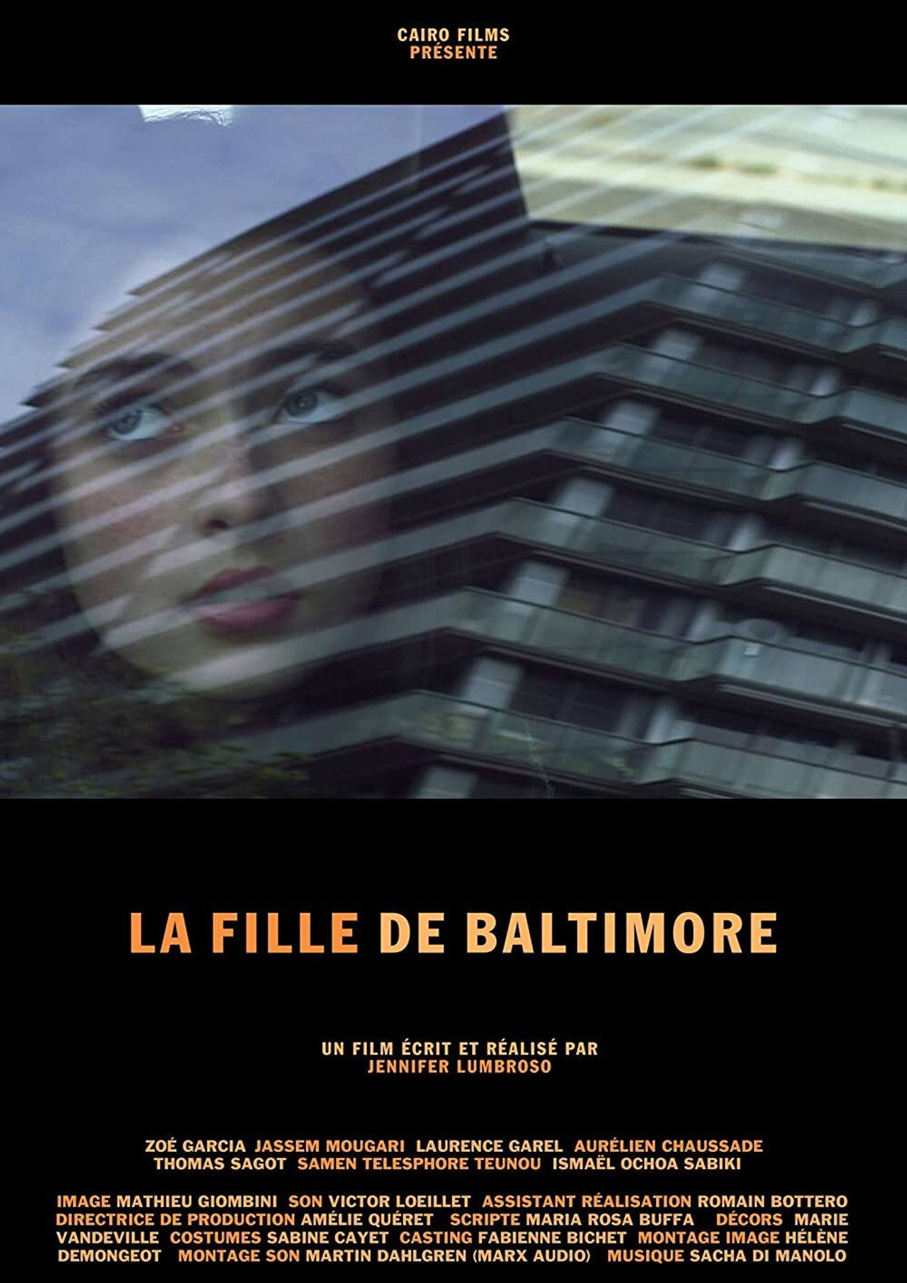 La fille de Baltimore filmaffisch