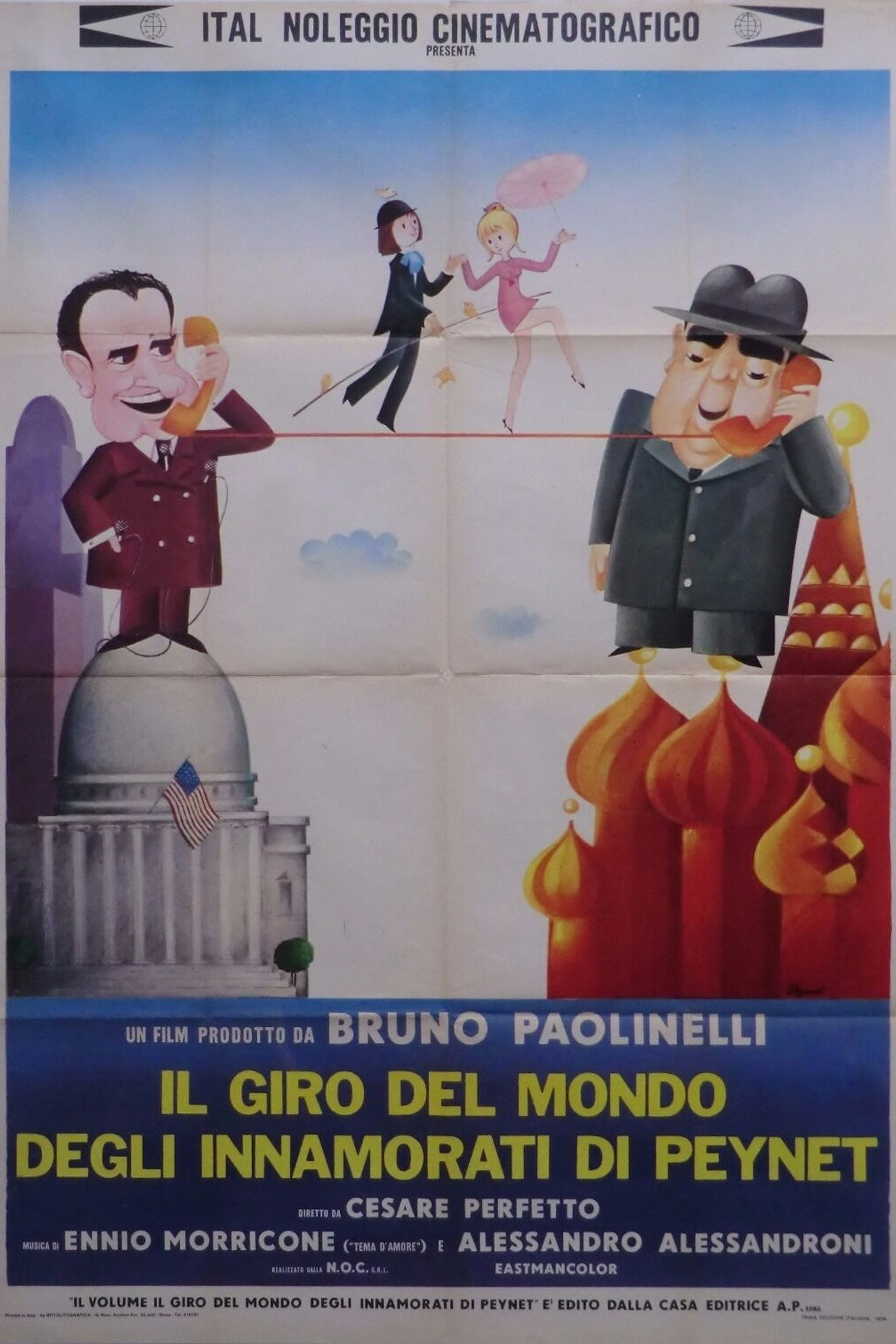 Il giro del mondo degli innamorati di Peynet filmaffisch