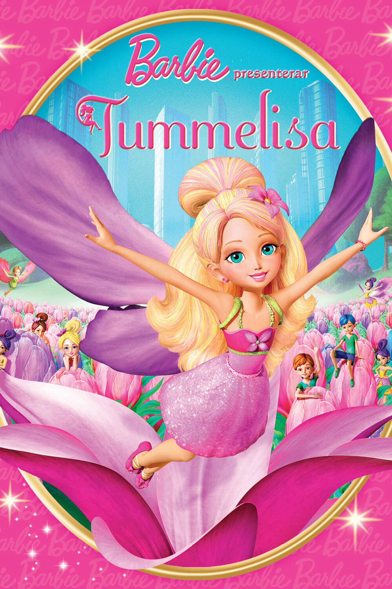 Barbie presenterar: Tummelisa filmaffisch