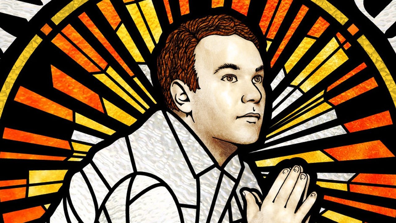 Scen från Mike Birbiglia: Thank God for Jokes