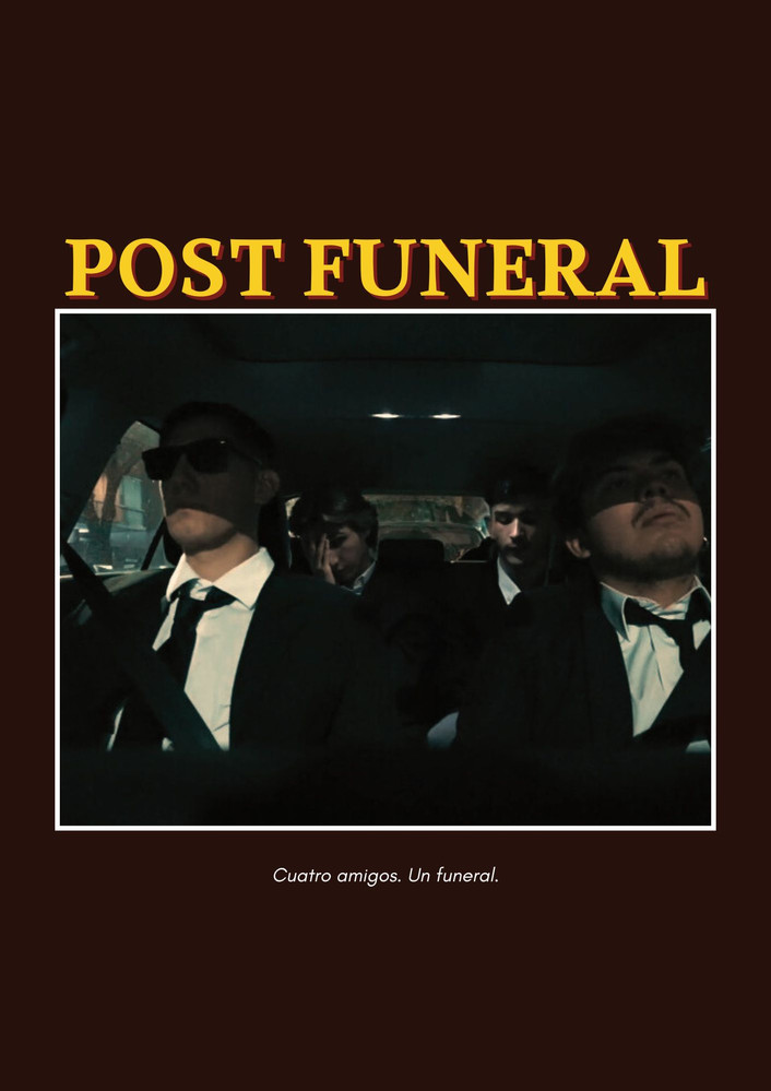 Post funeral poster