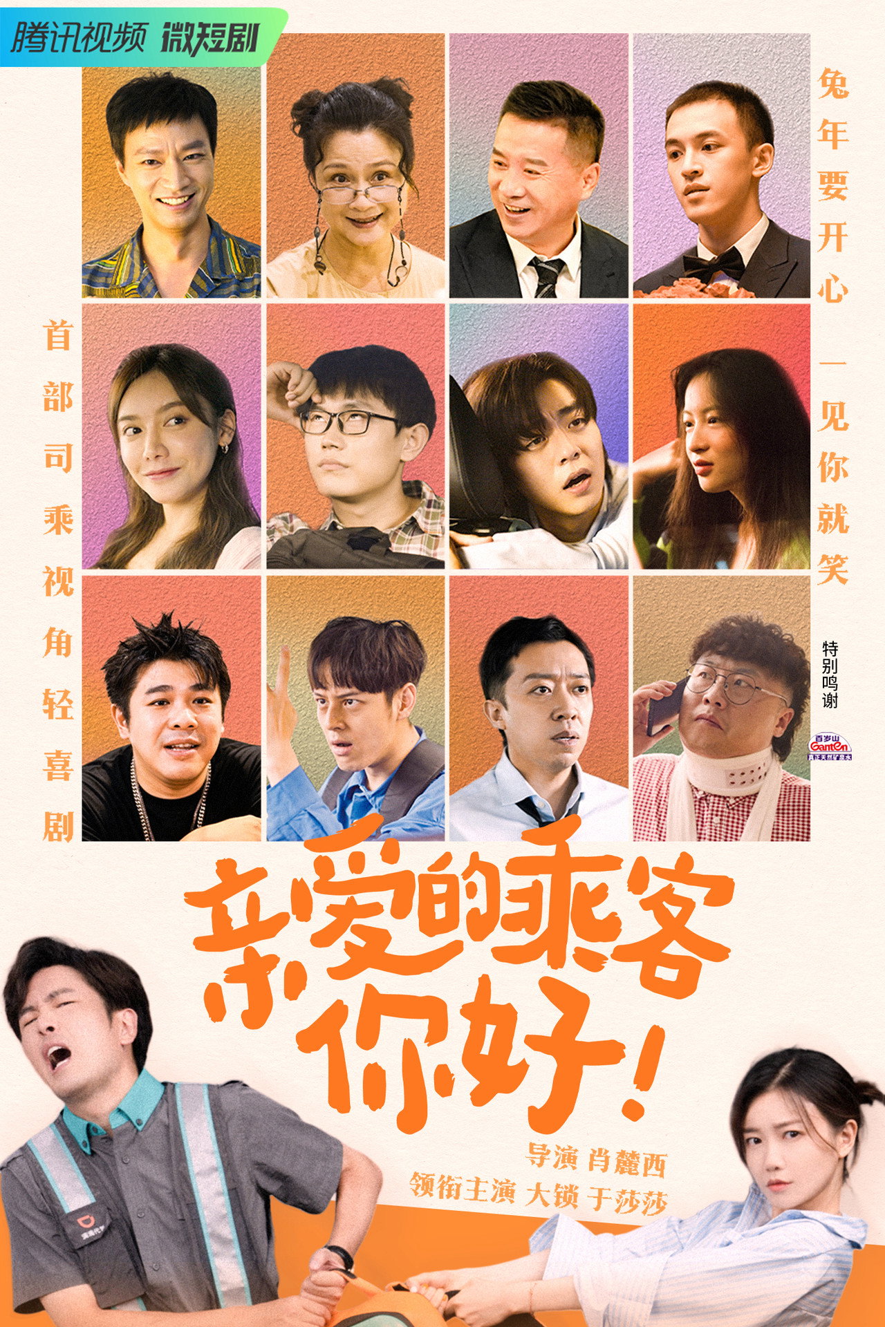 亲爱的乘客，你好 affisch