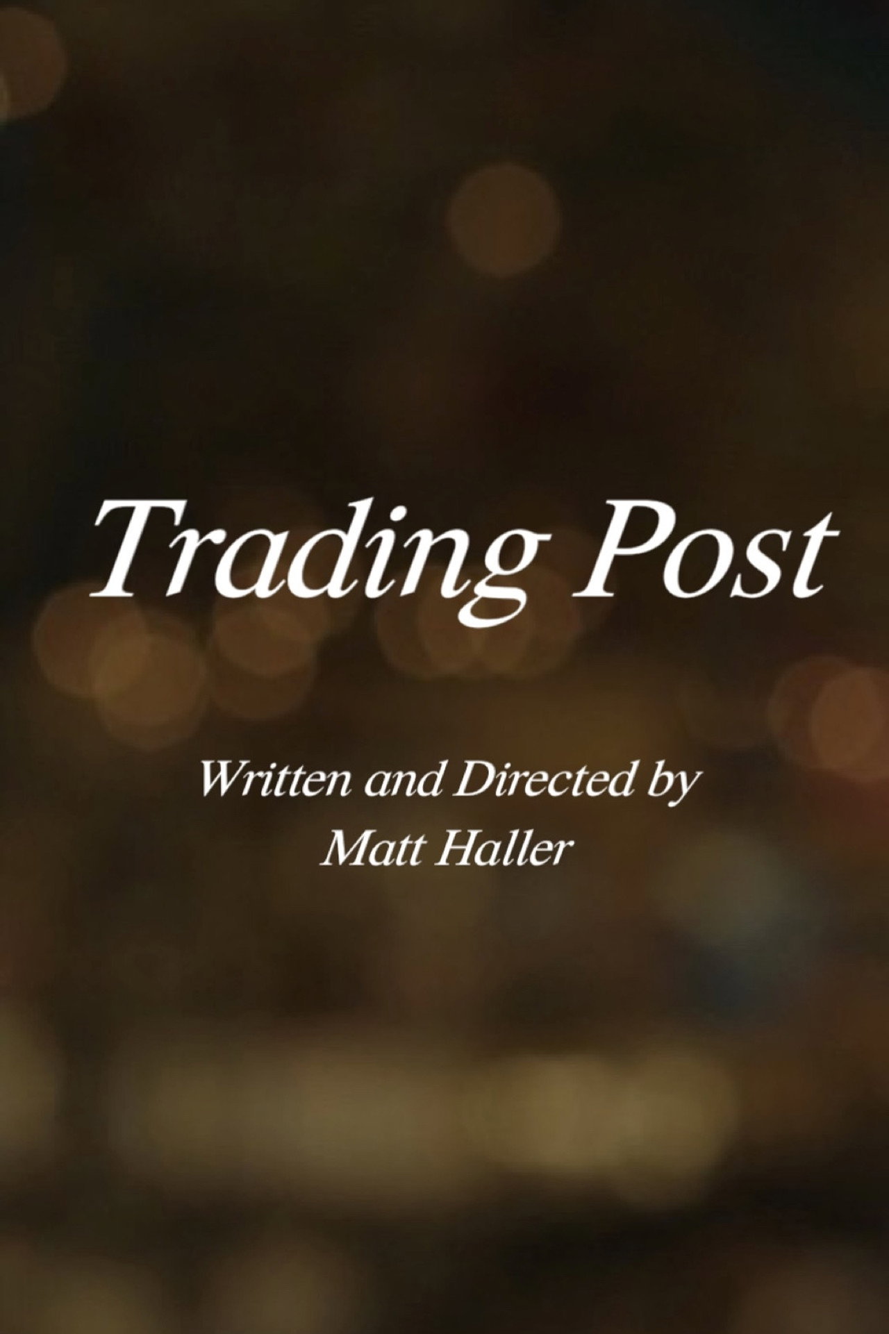 Trading Post filmaffisch
