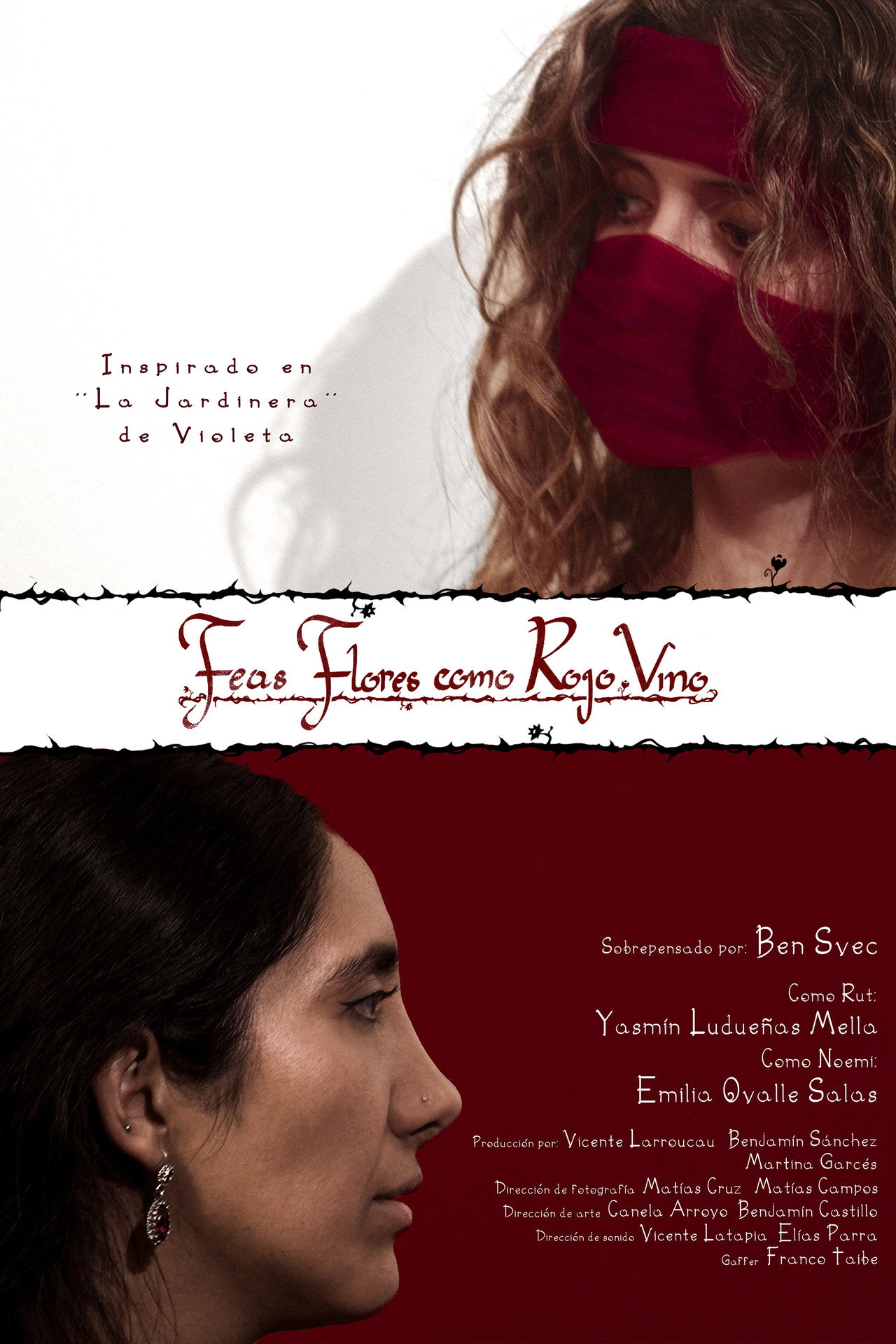 Feas Flores como Rojo Vino poster