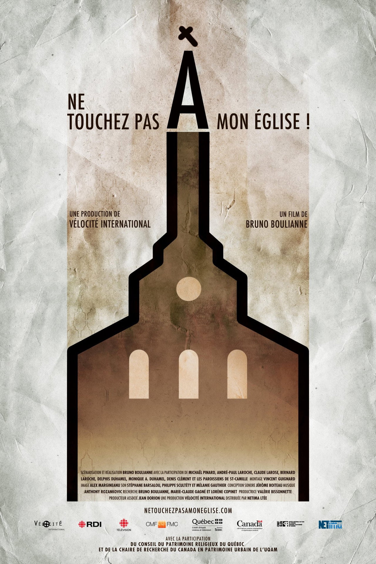 Ne touchez pas à mon église! filmaffisch