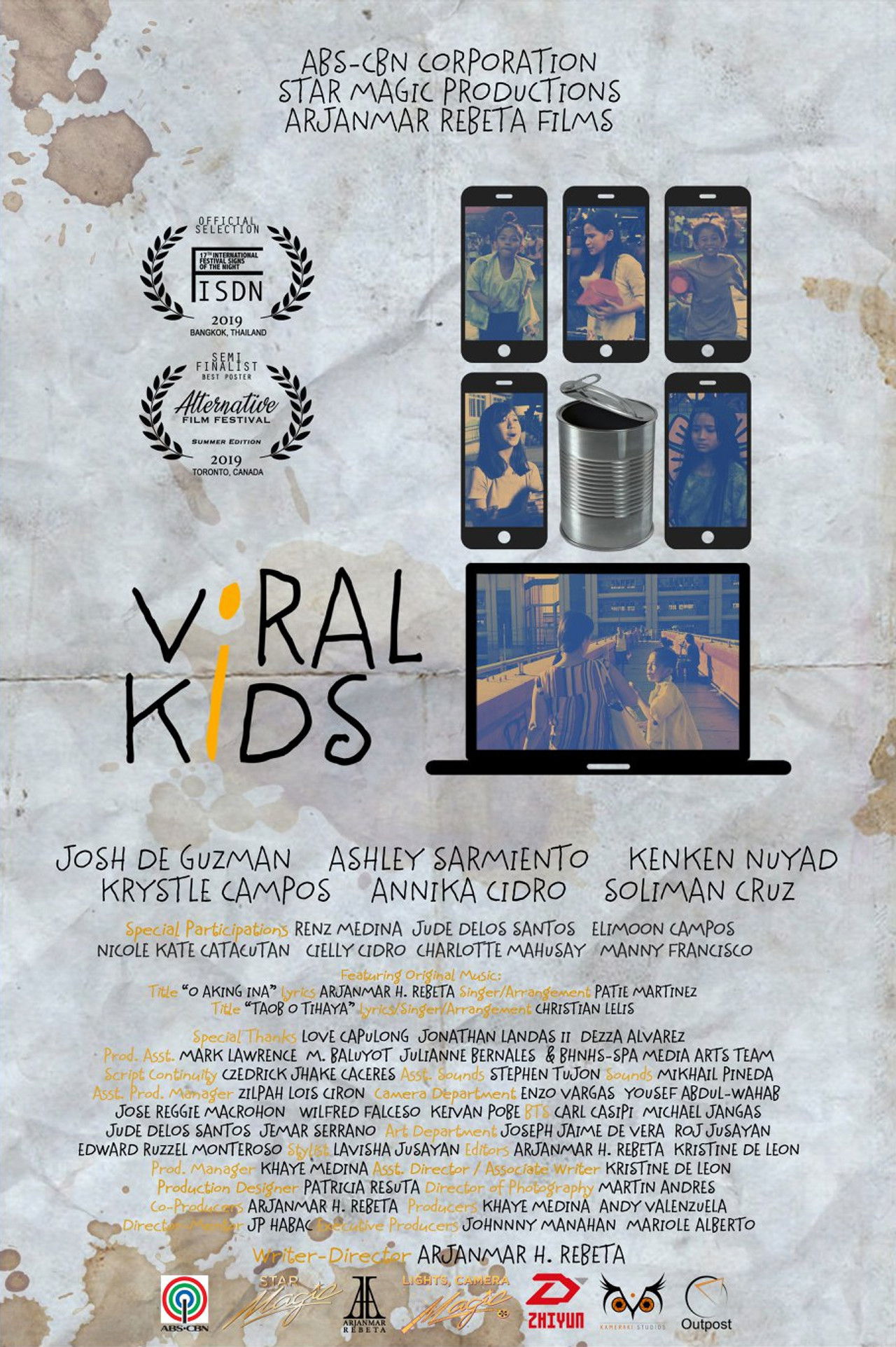 Viral Kids Backdrop