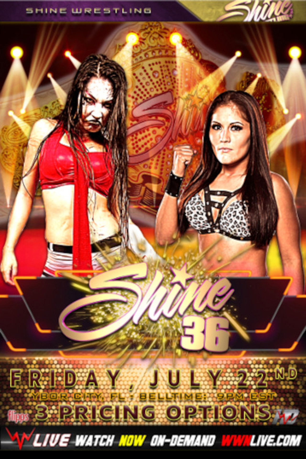 SHINE 36 Backdrop