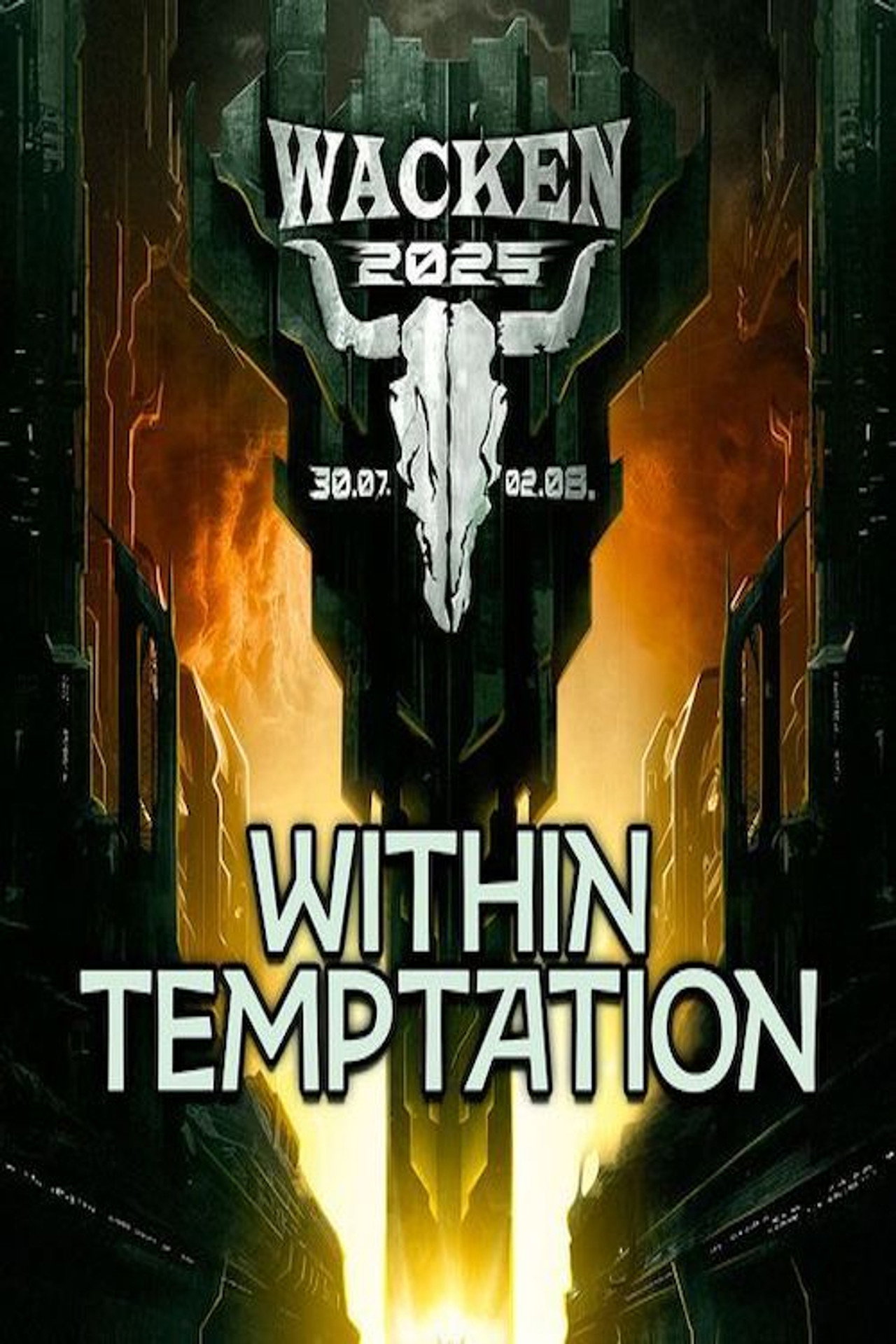 Within Temptation: Live at Wacken 2025 filmaffisch