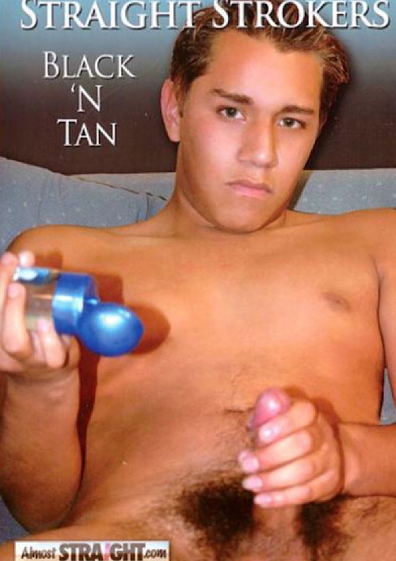 Straight Strokers Black 'N Tan Backdrop