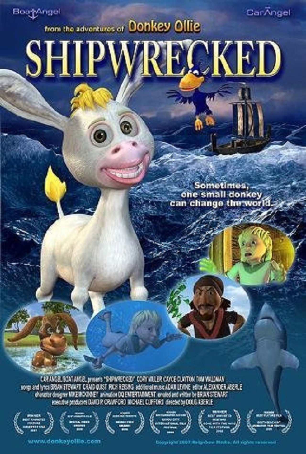 Shipwrecked Adventures of Donkey Ollie filmaffisch