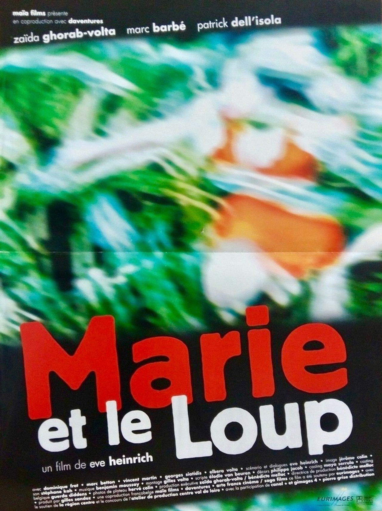 Marie et le Loup Backdrop