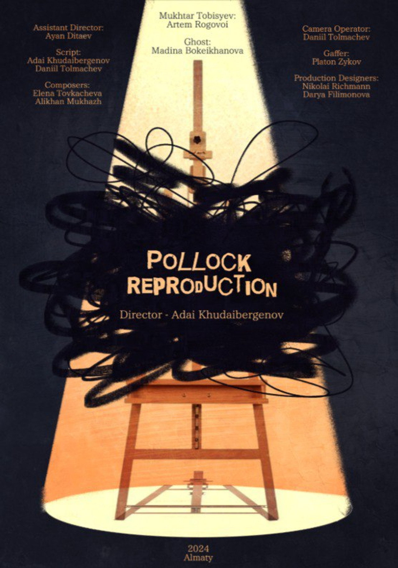Pollock Reproduction poster