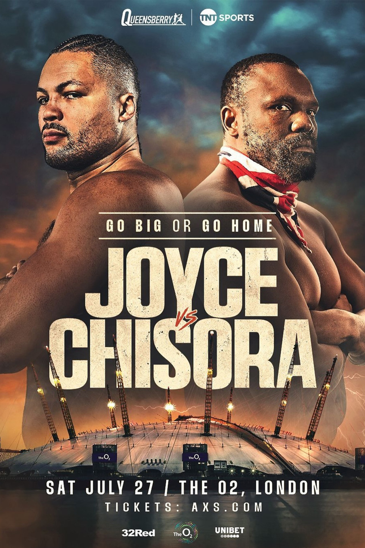 Joe Joyce vs. Derek Chisora filmaffisch