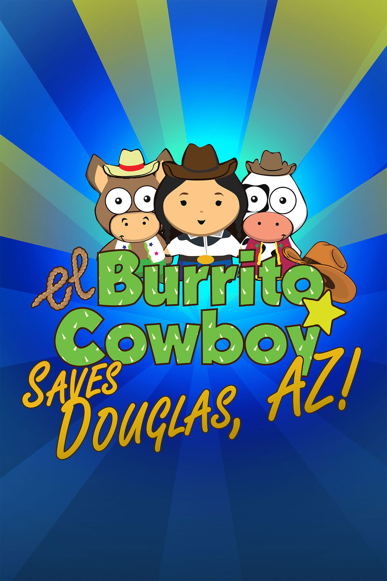 El Burrito Cowboy Saves Douglas, AZ Backdrop