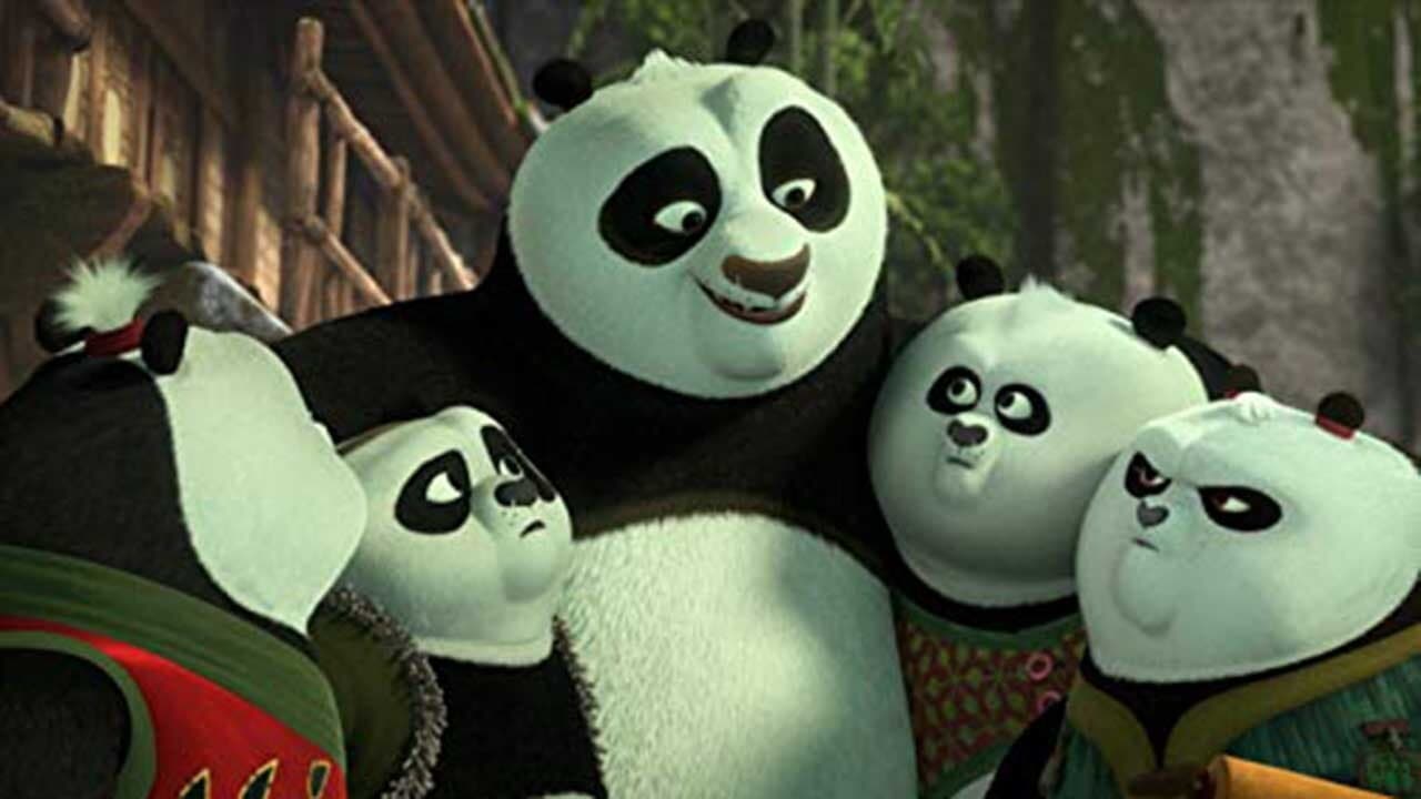 Scen från Kung Fu Panda: Legends of Awesomeness (Good Croc, Bad Croc)