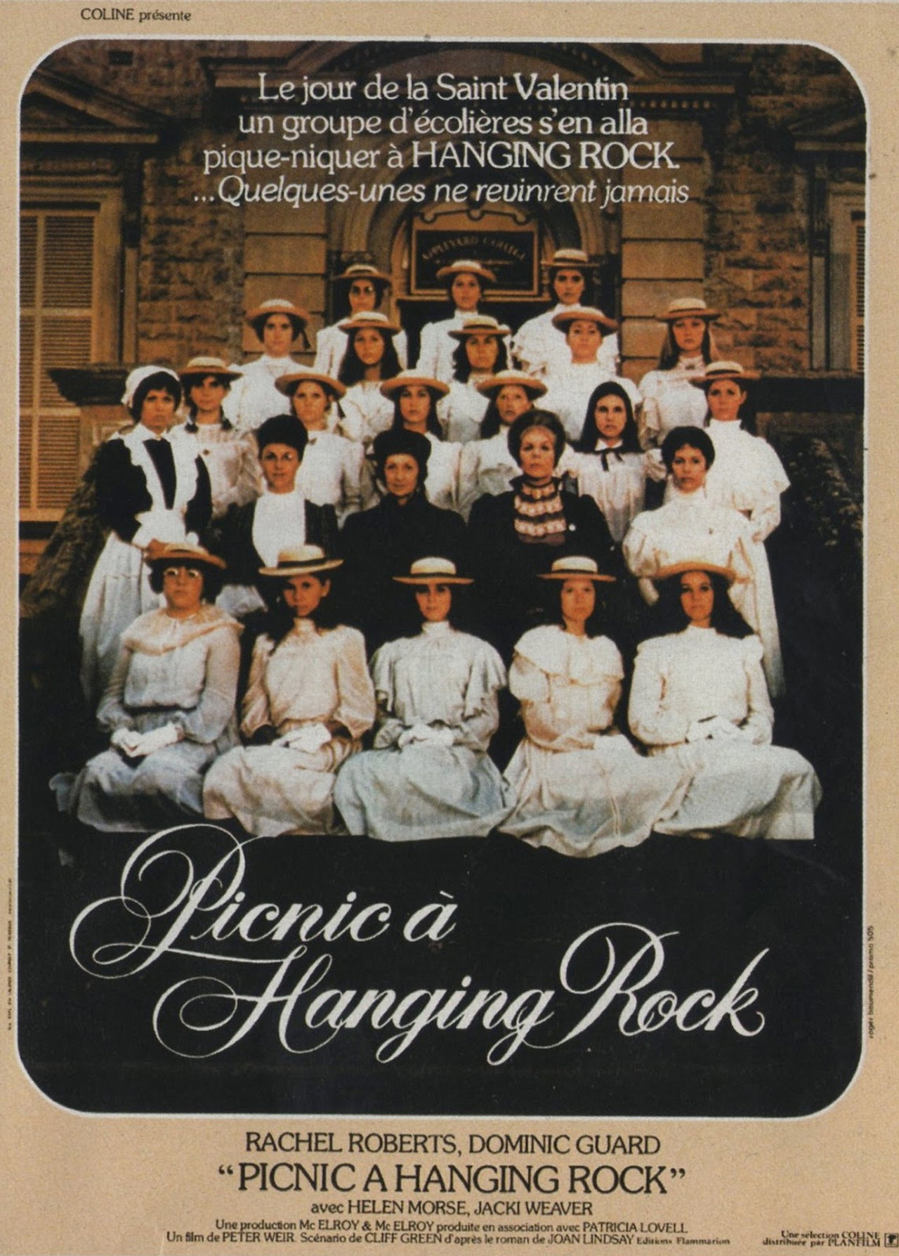 Pique-nique à Hanging Rock poster