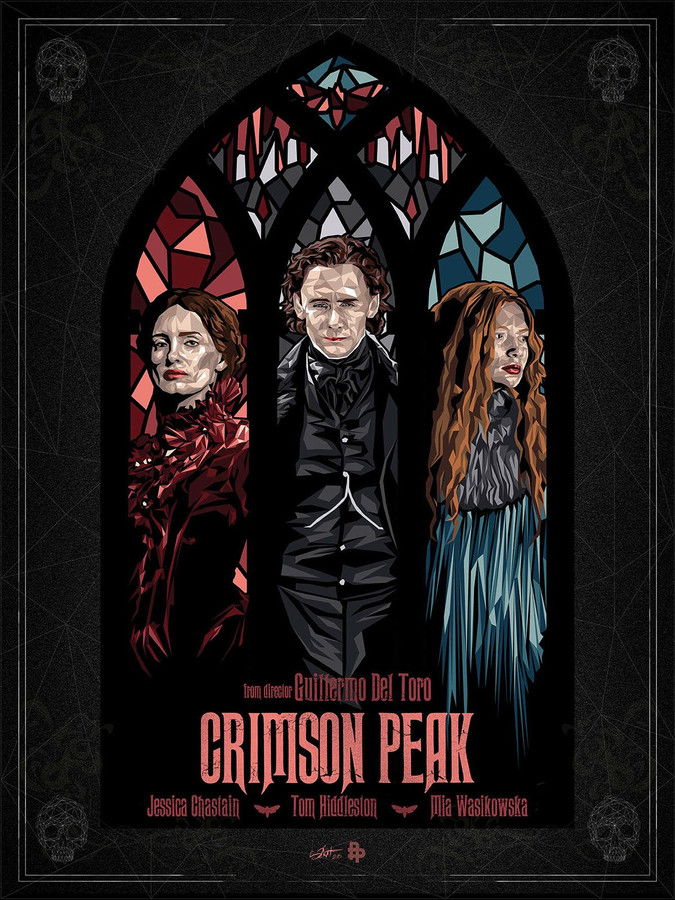 The Light and Dark of Crimson Peak Backdrop