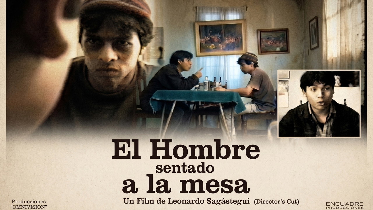 El hombre sentado a la mesa