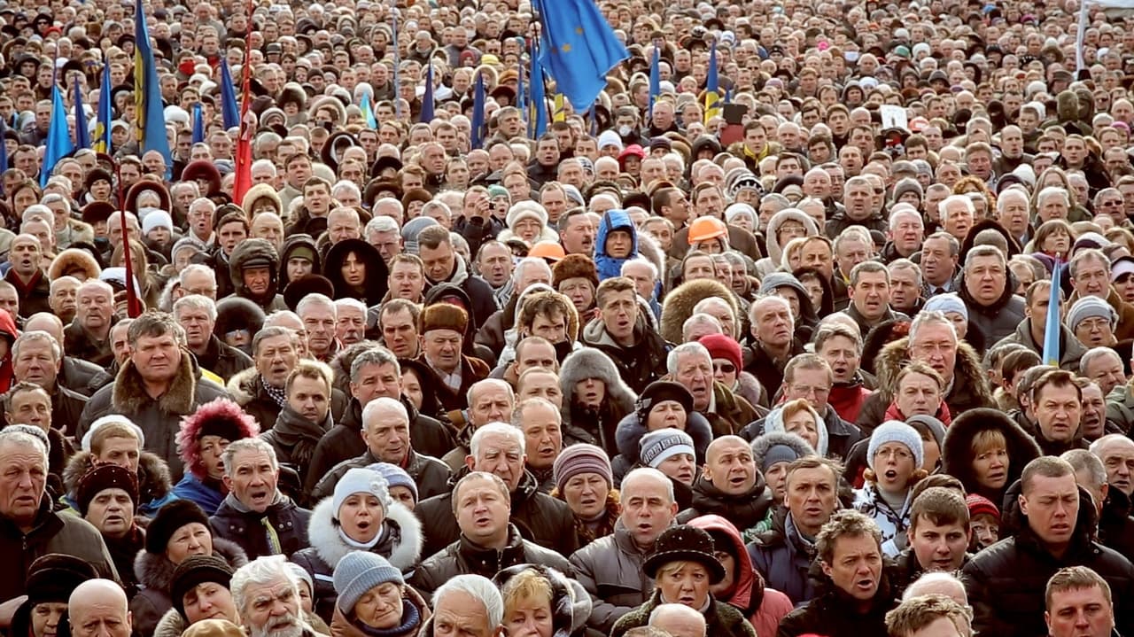 Scen från Maidan