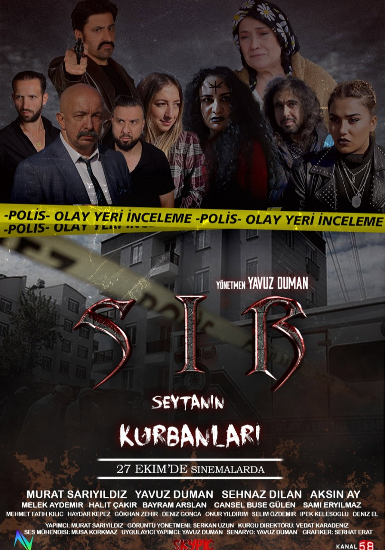 Sır Şeytanın Kurbanları Backdrop