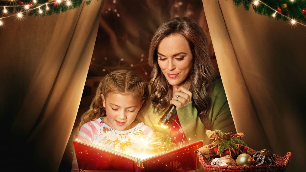 Christmas Bedtime Stories Backdrop Image