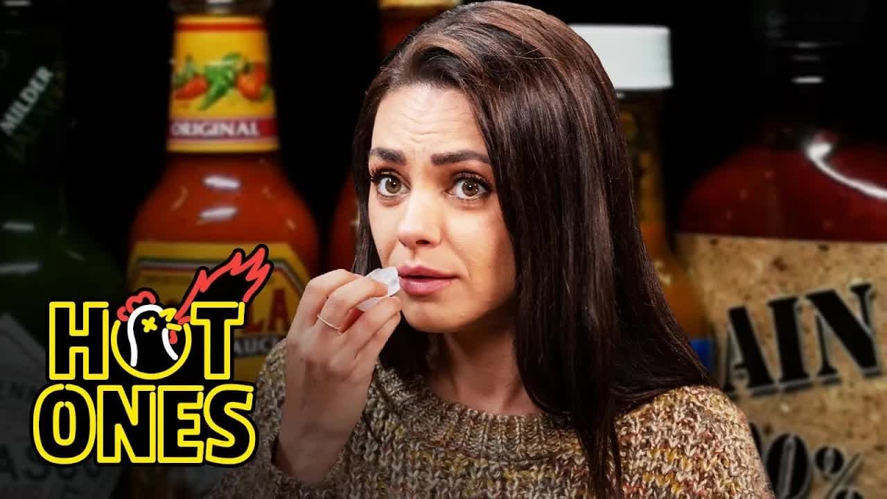 Hot Ones - Season 16 Episode 6 : Mila Kunis Hits the Ranch While Eating Spicy Wings