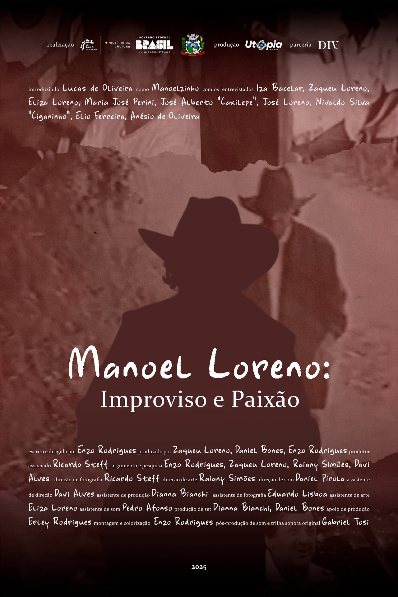 Manoel Loreno: Improviso e Paixão filmaffisch