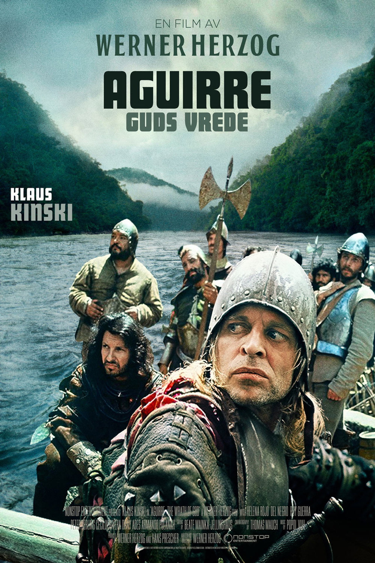 Aguirre - Guds vrede filmaffisch