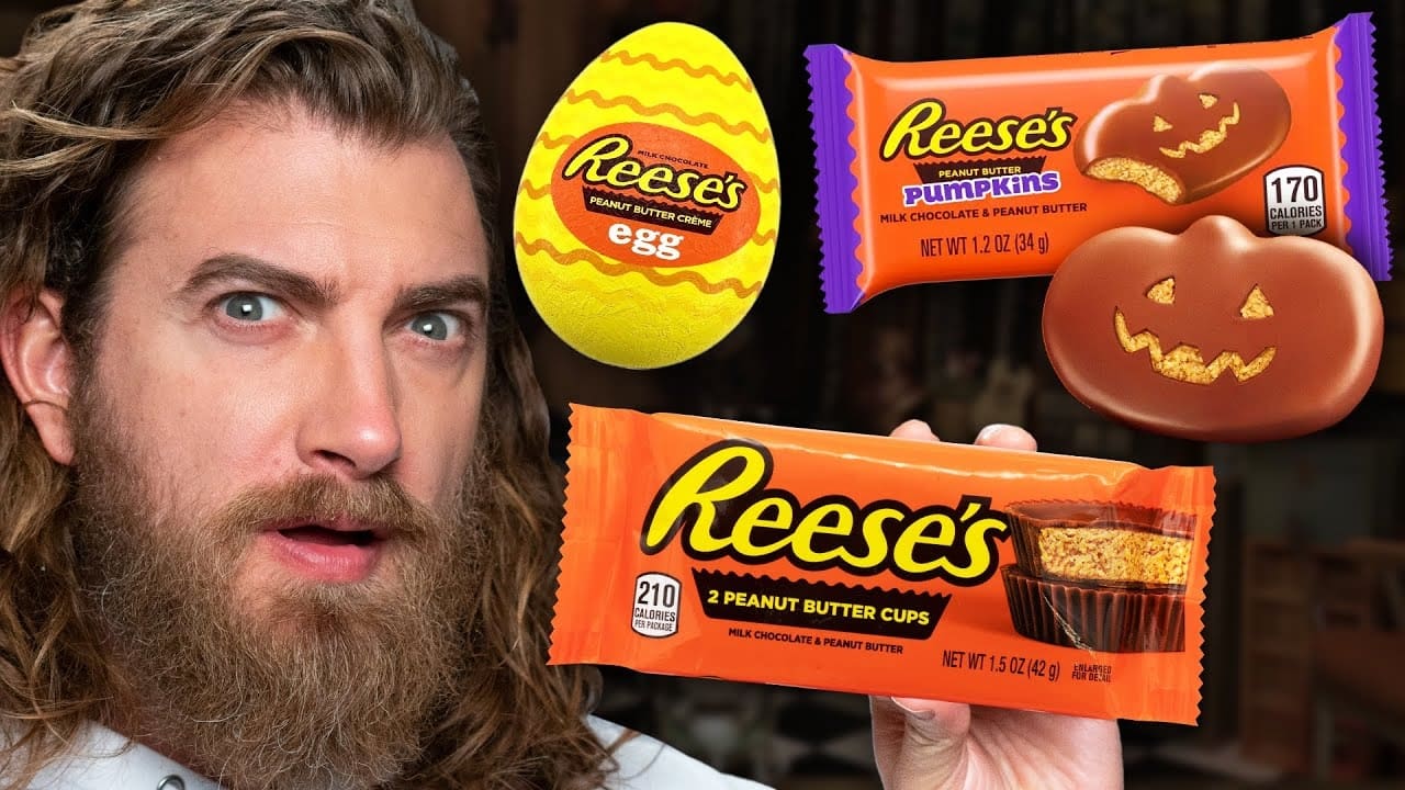 Good Mythical Morning - Season 21 Episode 55 : When Were These Reese's Snacks Invented? (Game)