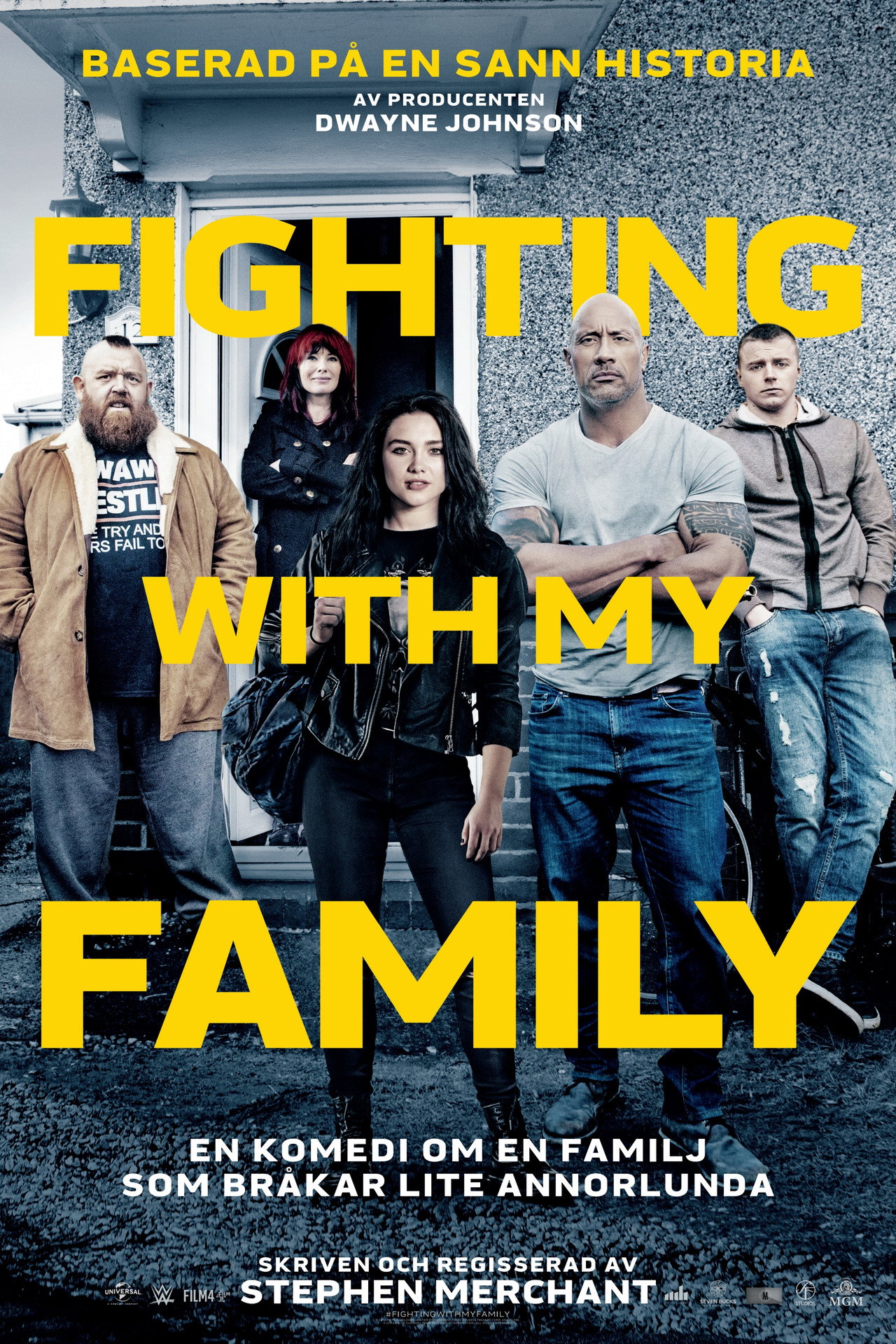 Fighting with My Family filmaffisch