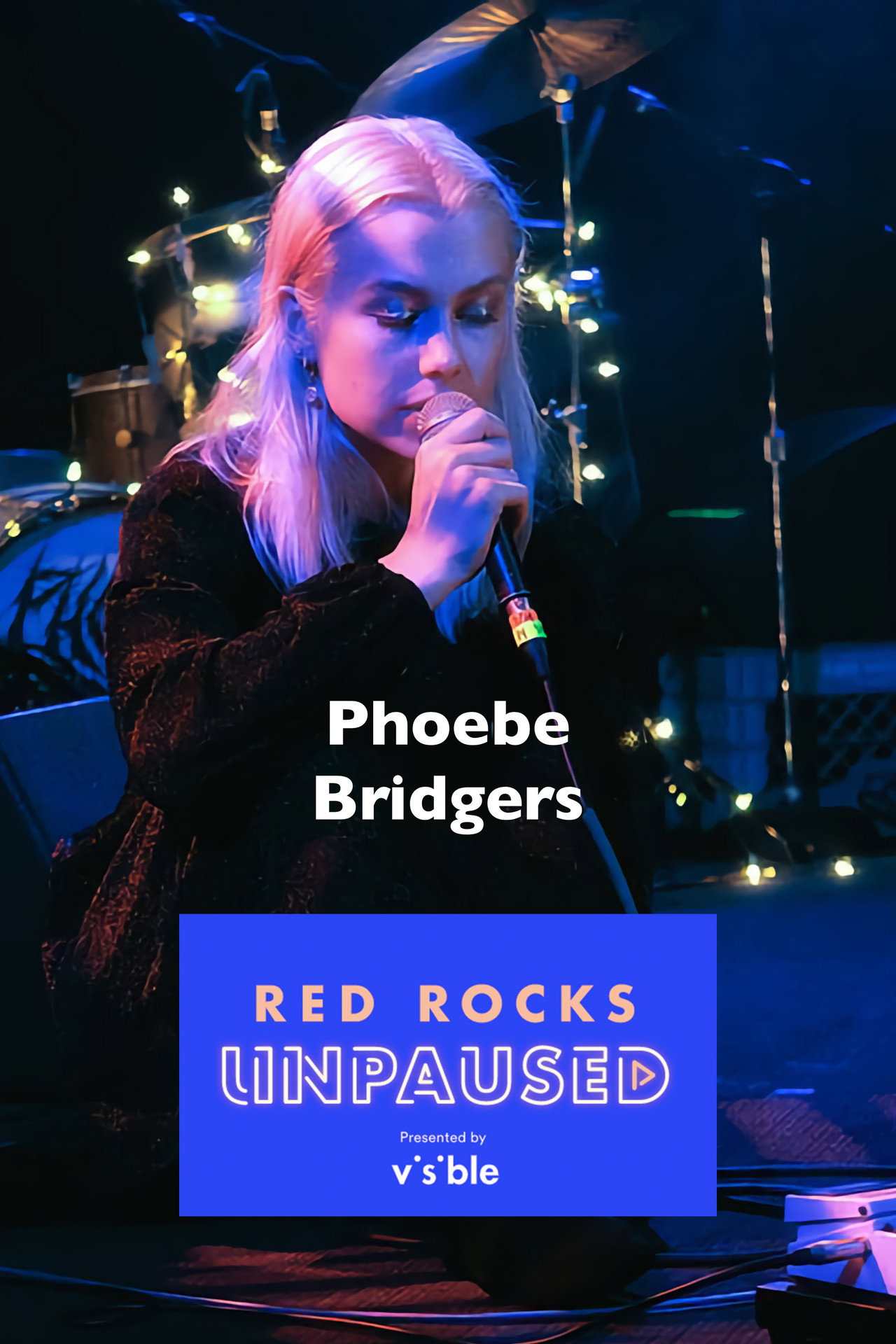 Phoebe Bridgers Live at Red Rocks Unpaused filmaffisch