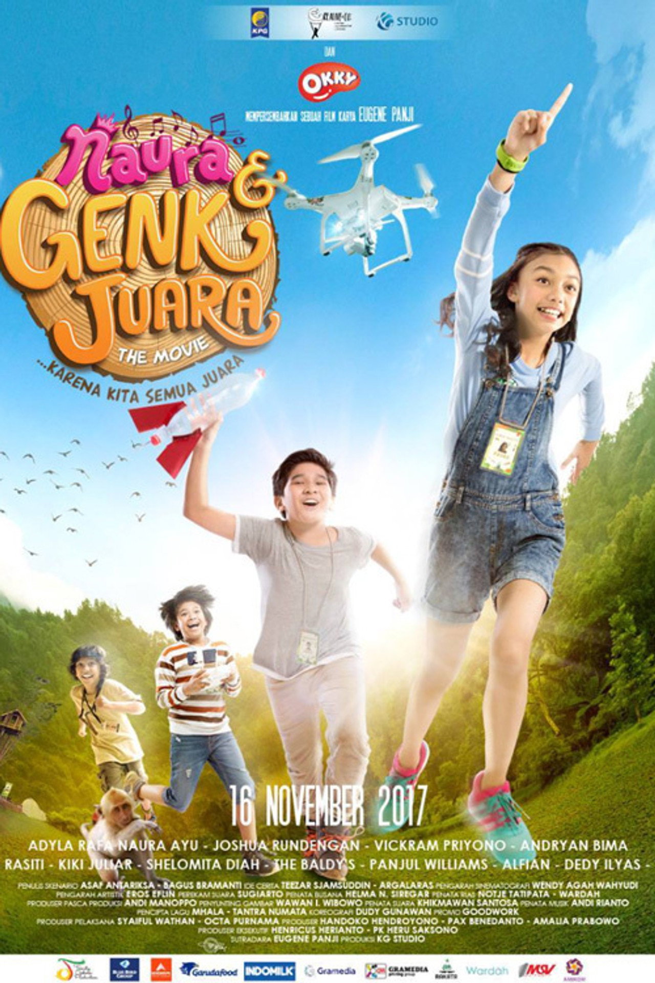 Naura & Genk Juara The Movie filmaffisch