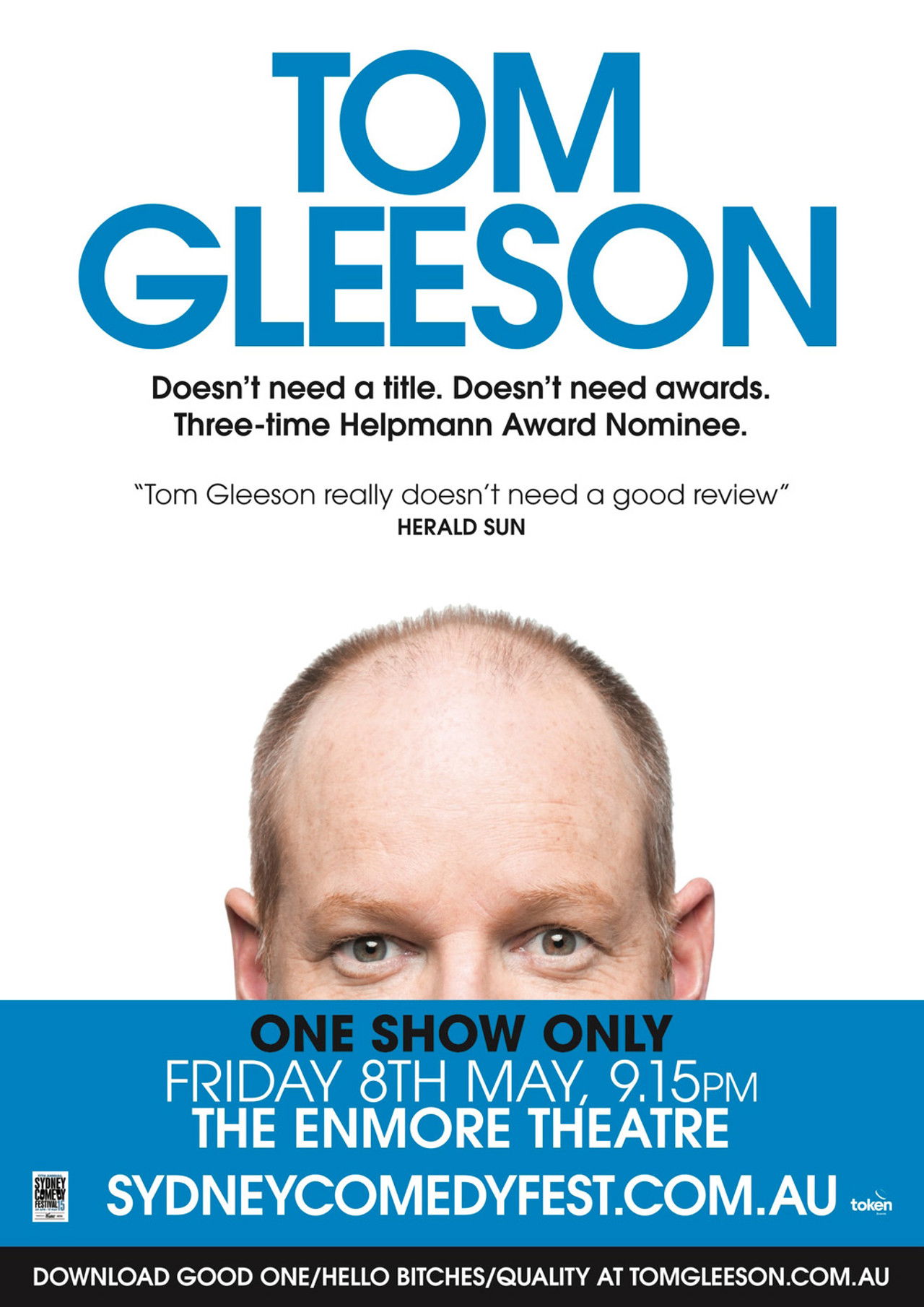Tom Gleeson: Enmore Backdrop