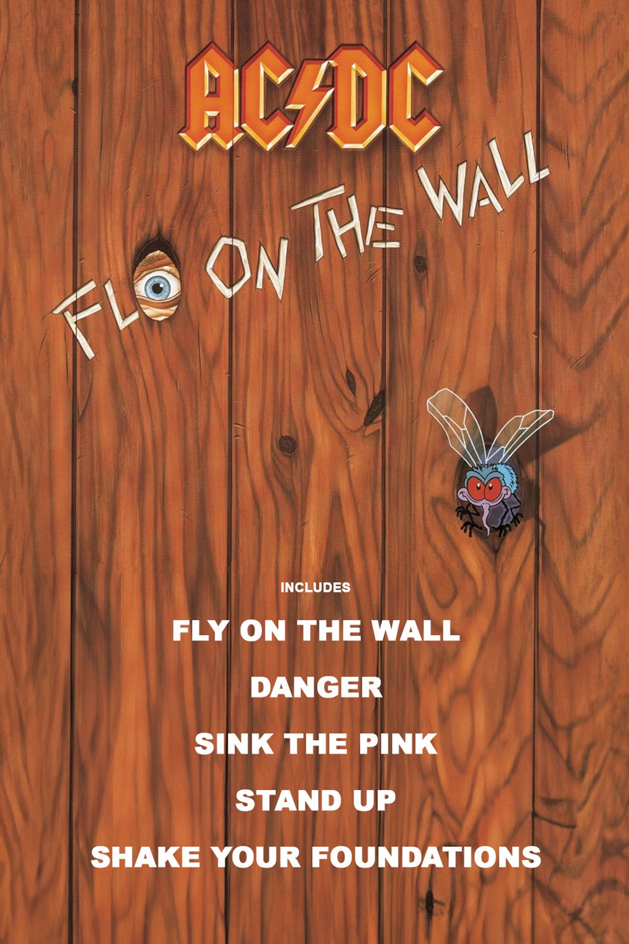AC/DC - Fly On The Wall filmaffisch