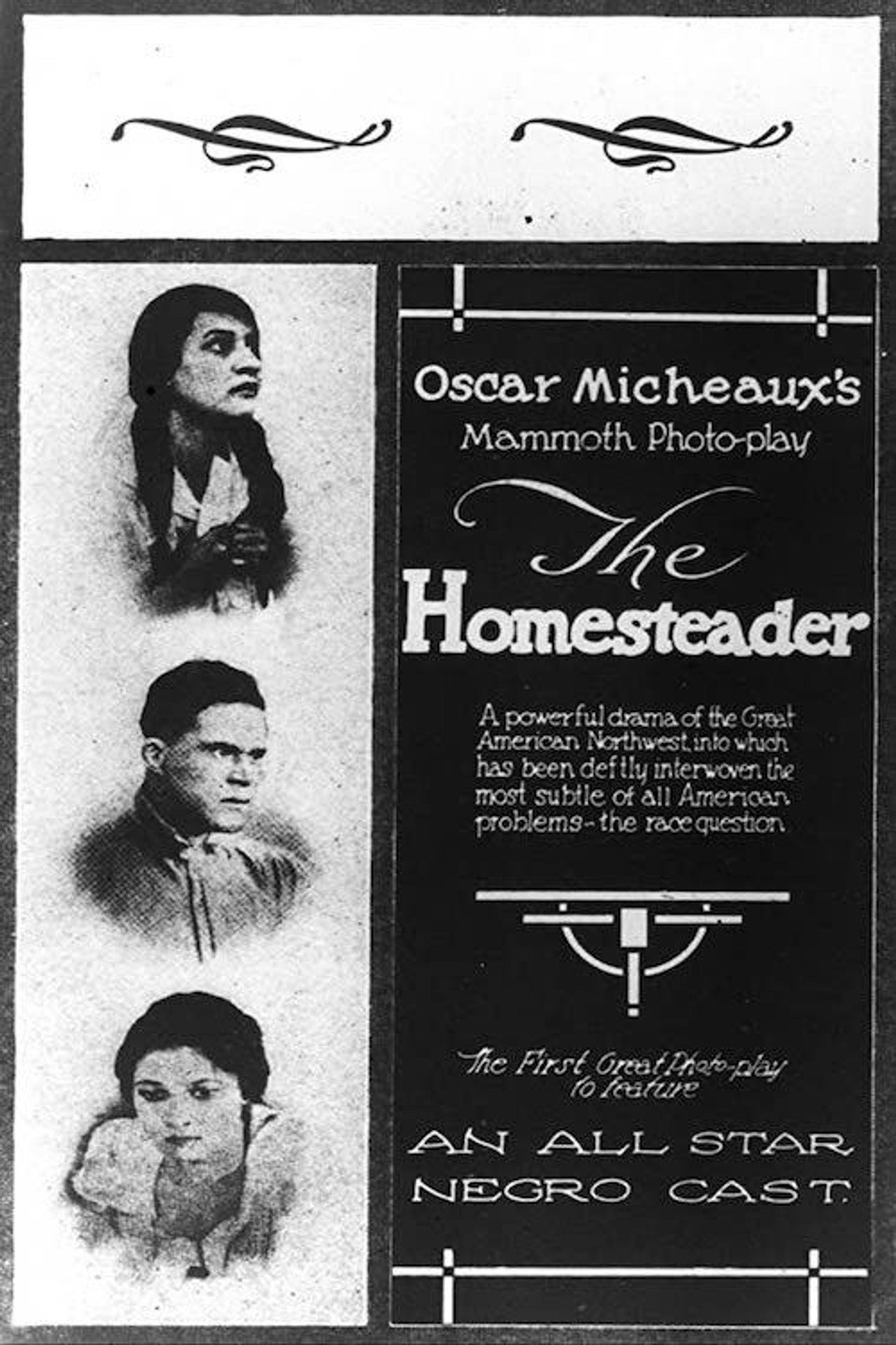 The Homesteader filmaffisch
