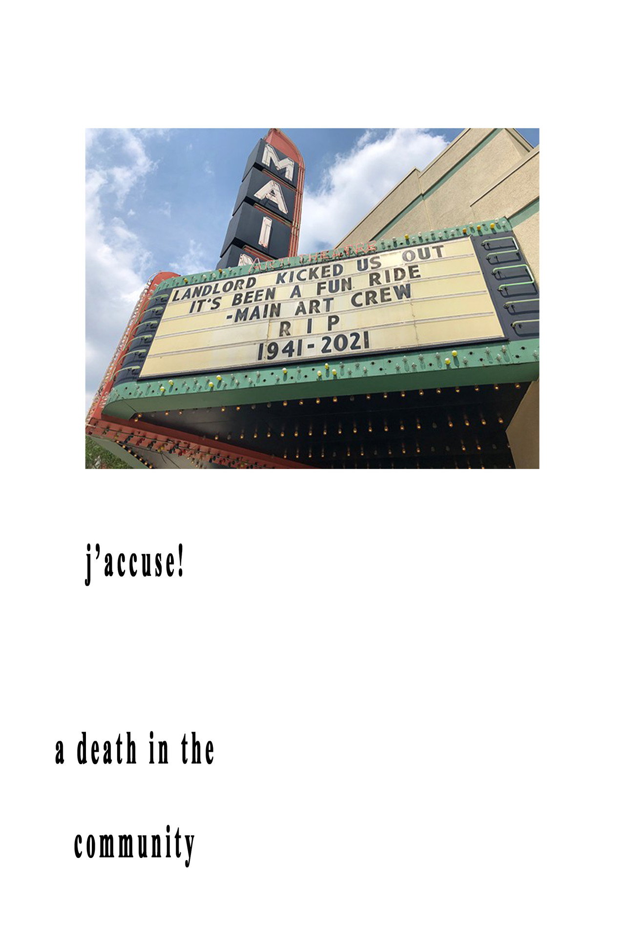J'accuse! filmaffisch
