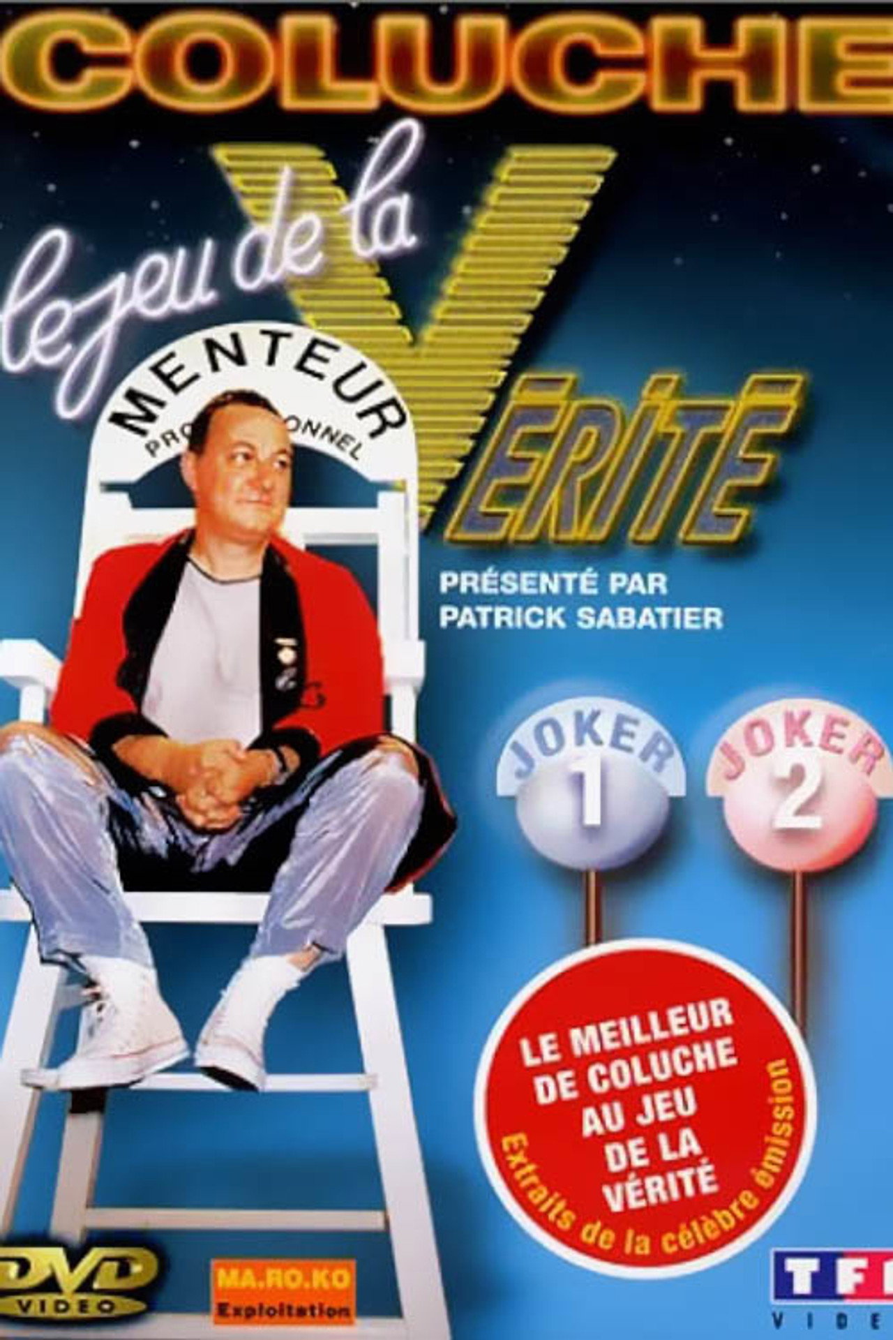 Coluche - Le jeu de la vérité filmaffisch