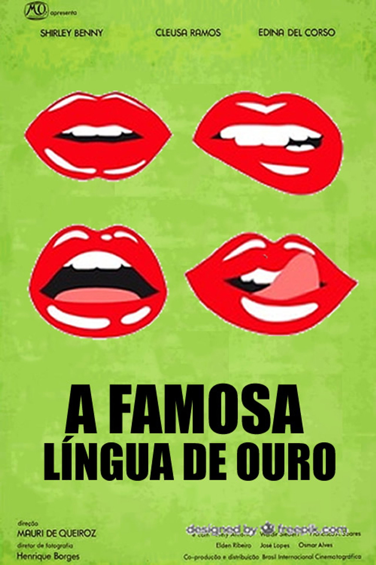 A Famosa Língua de Ouro filmaffisch