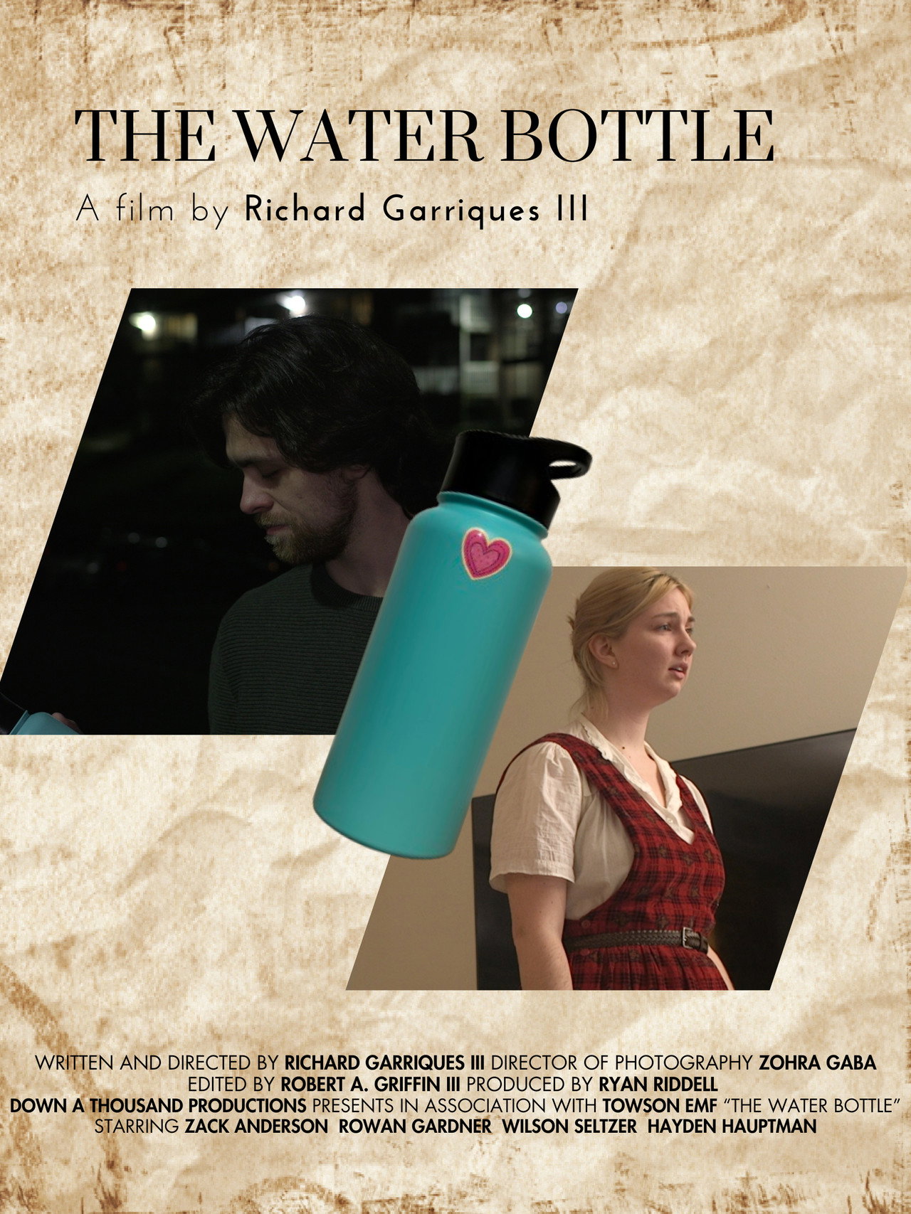 The Water Bottle Backdrop