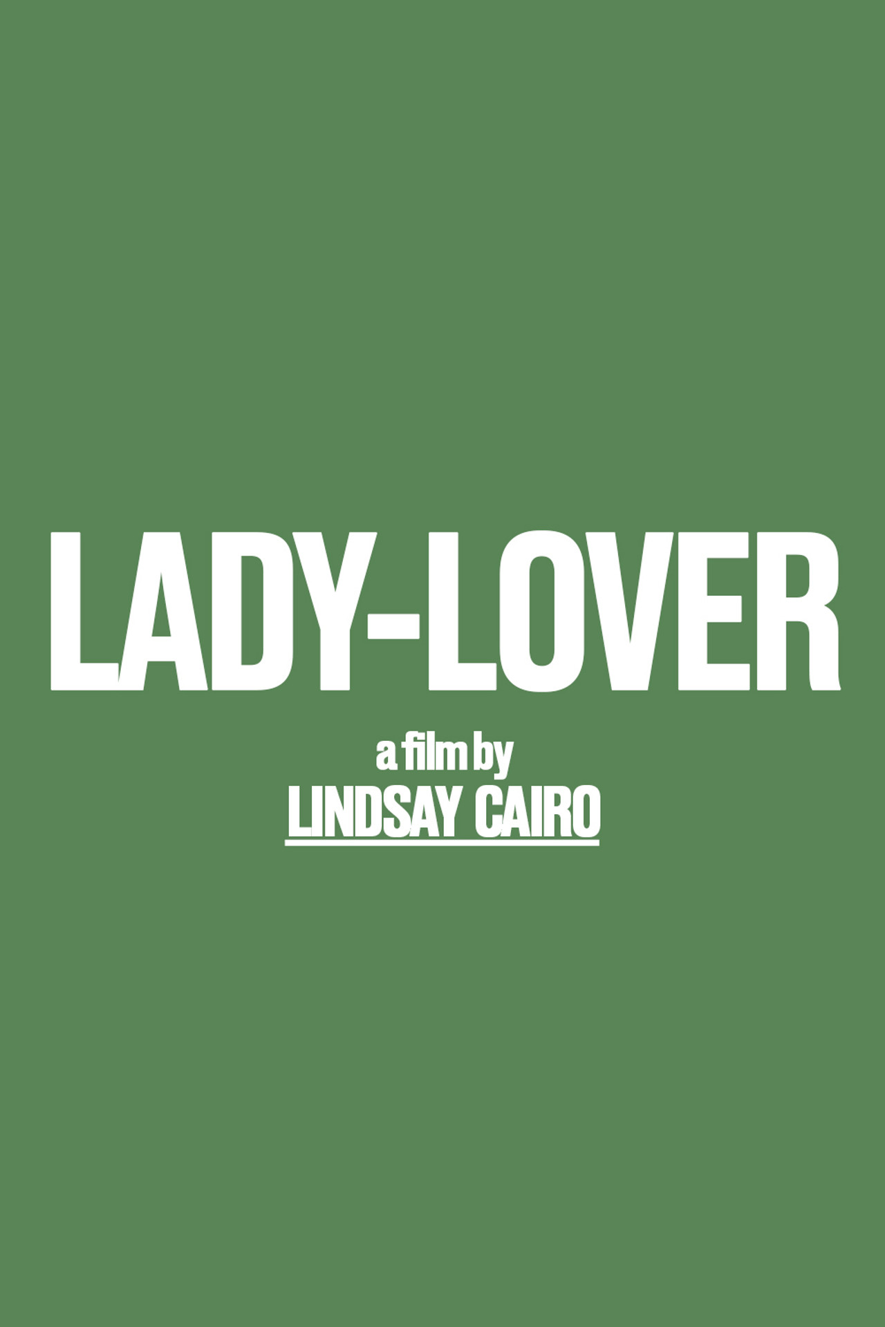 Lady Lover filmaffisch