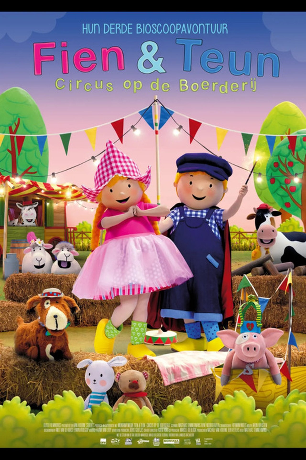 Fien & Teun: Circus op de boerderij poster