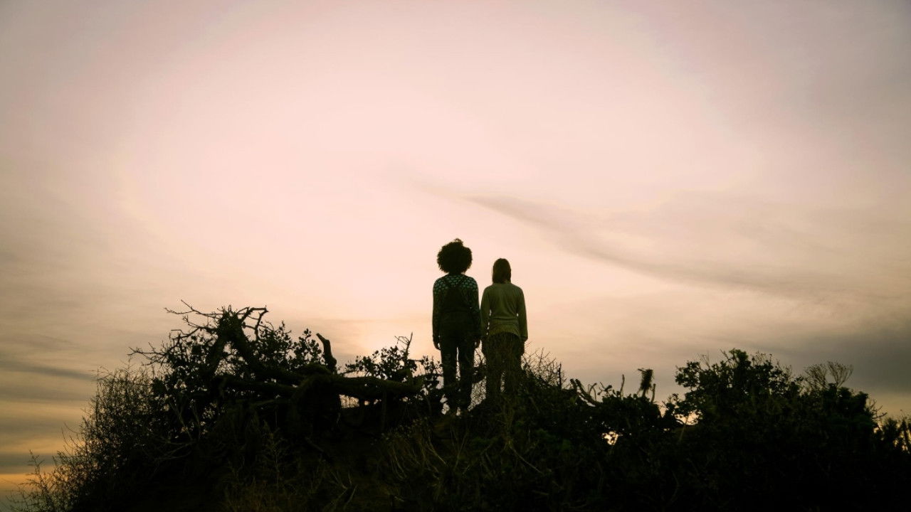 Lying Together backdrop