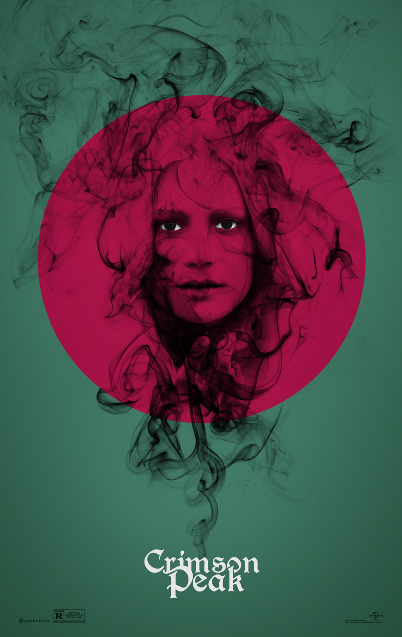 Crimson Phantoms Backdrop